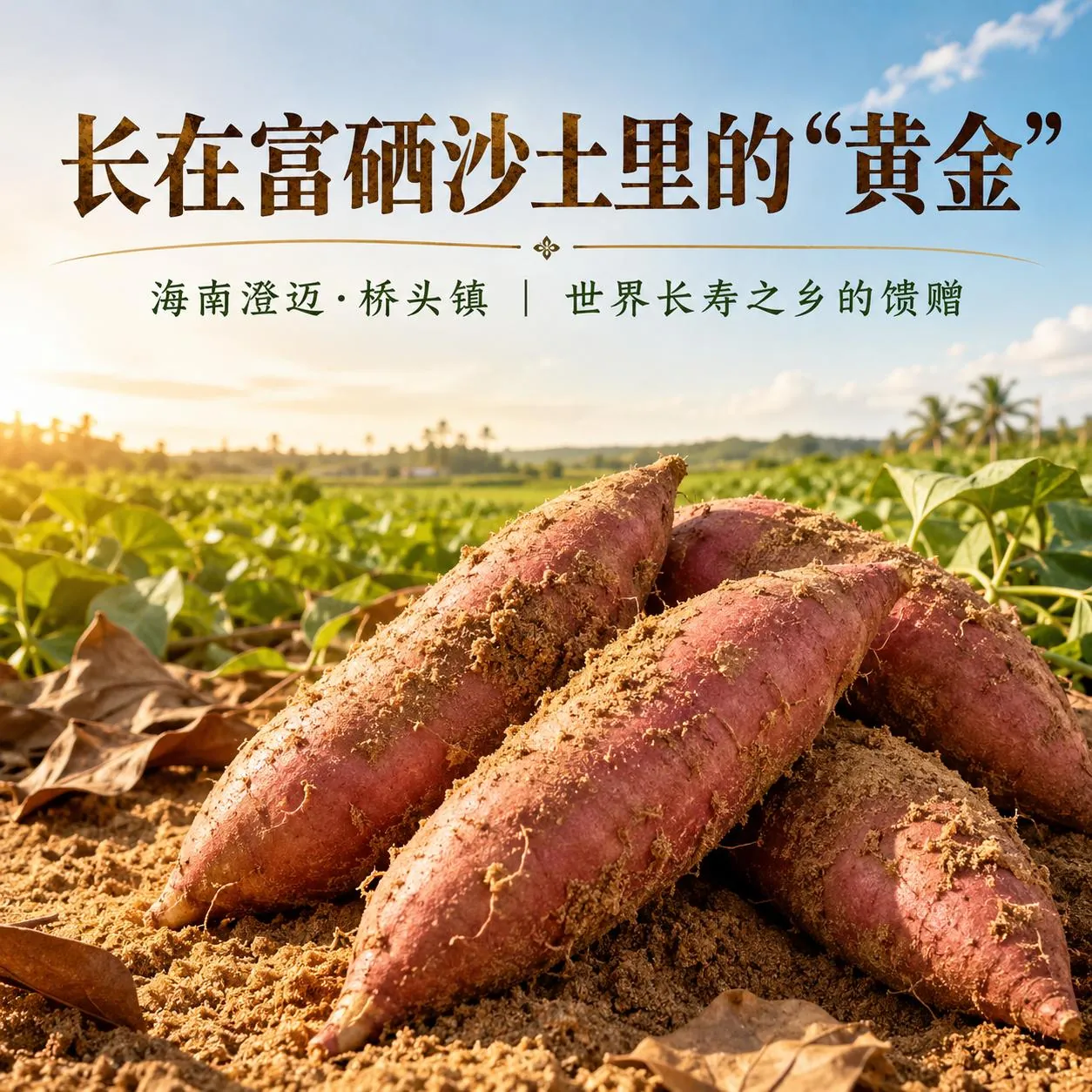 正宗海南桥头地瓜产地直发