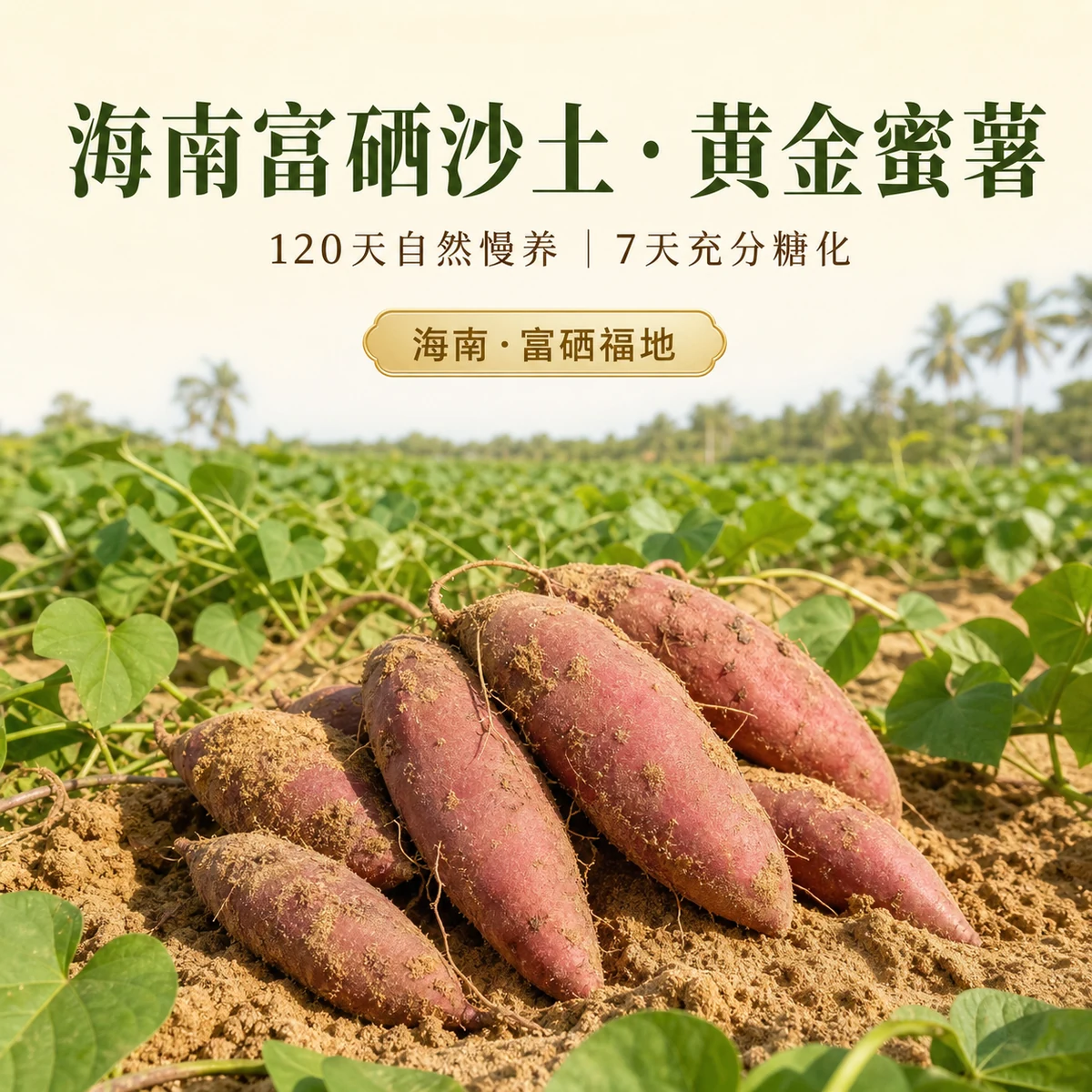 海南榴莲蜜薯新鲜红薯
