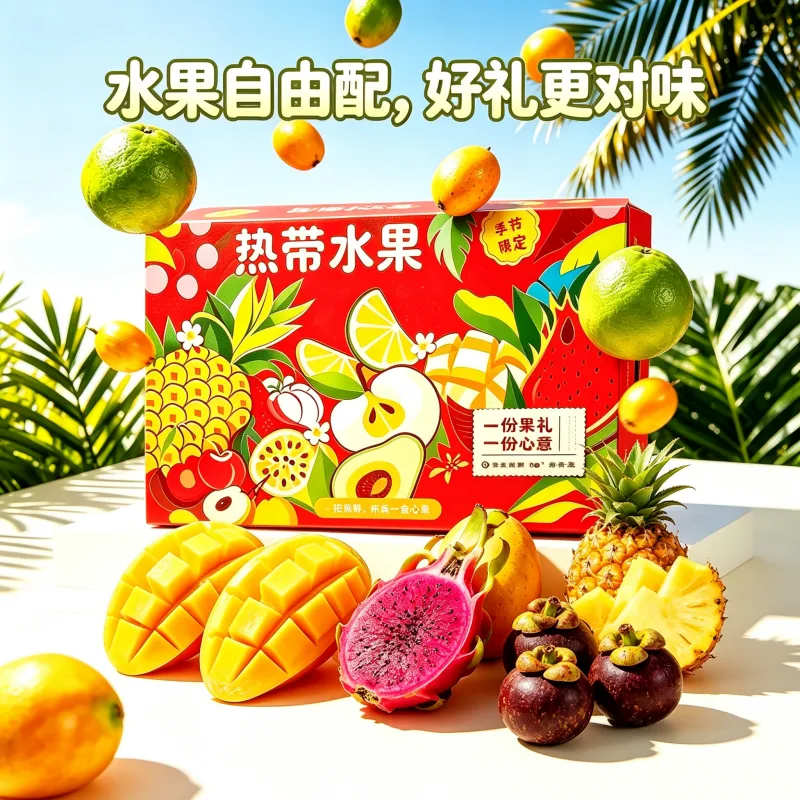 海南水果拼箱组合 一箱尝遍好滋味【顺丰包邮】
